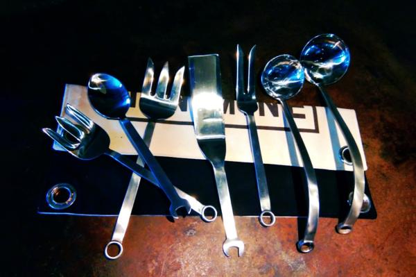 Serving Set L Silver Price includes insurance and the shipment product image